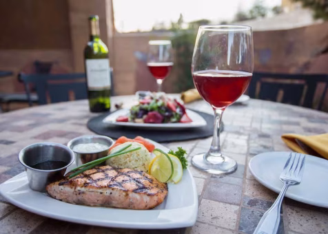 Anasazi Steakhouse Food